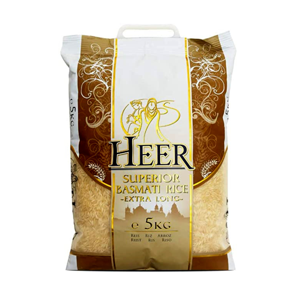 HEER Superior Basmati Rice EL 5kg