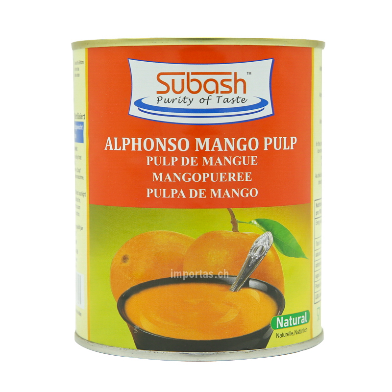 SUBASH ALPHONSO MANGO PULP 850GR