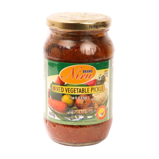 [779140001115] NIRU Mixed Pickle 400g